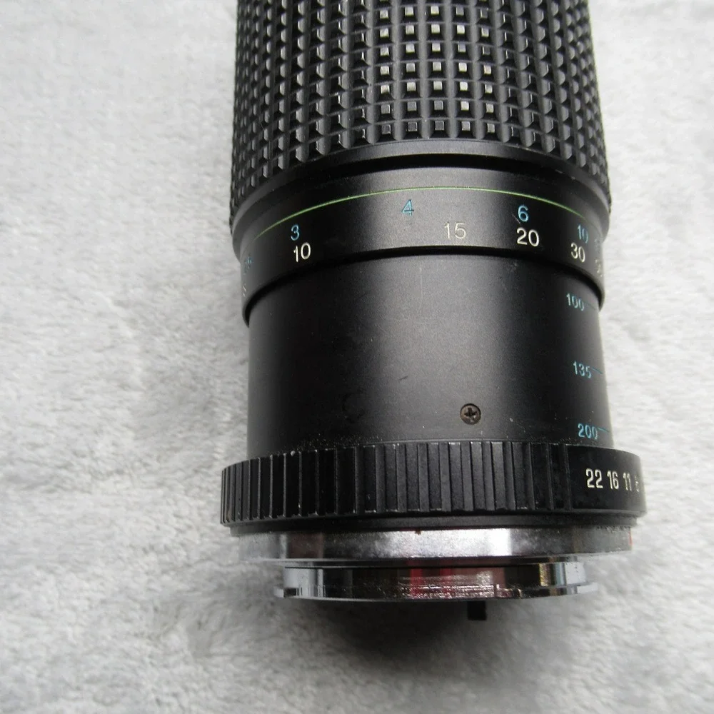 RMC Tokina 80-200mm f/4.5 Zoom Lens Manual Focus Untested‎ As IS 8306919 1980s